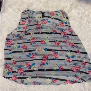 Torrid chiffon tank top